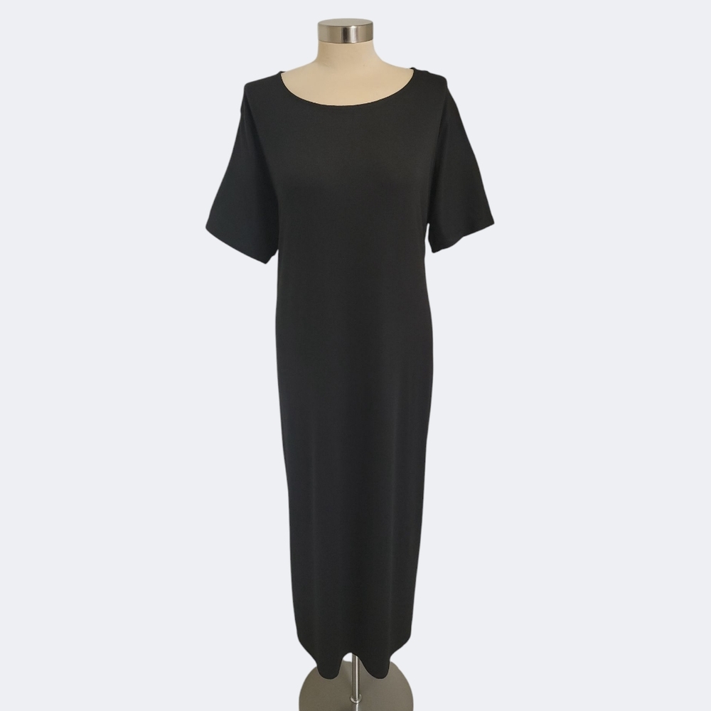 ZENANA BLACK MAXI DRESS NWOT - Picture 5 of 6